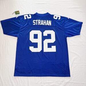 Vintage New York Giants Michael Strahan Adidas Football Jersey - XXL